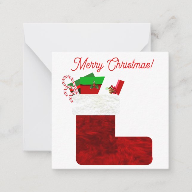 Cartes à 3 billets pour Noël (Devant)