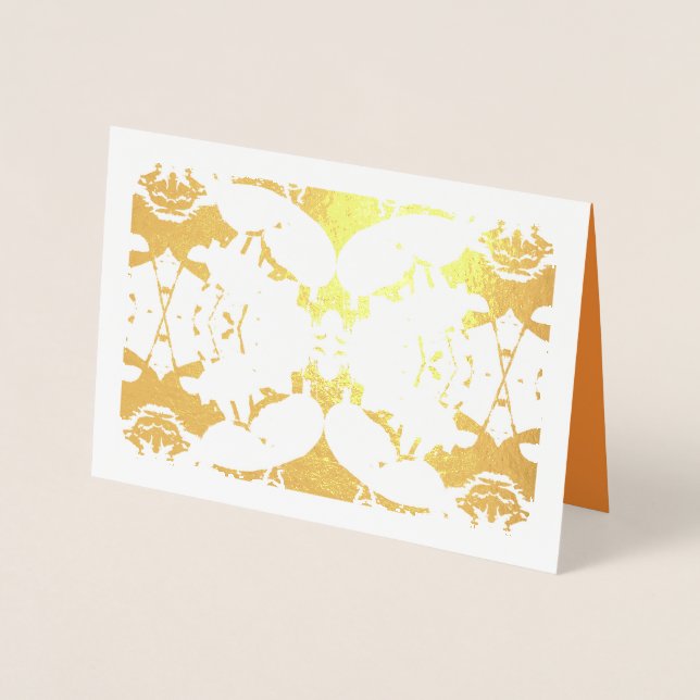 Cartes à huile simples et élégantes (Devant)