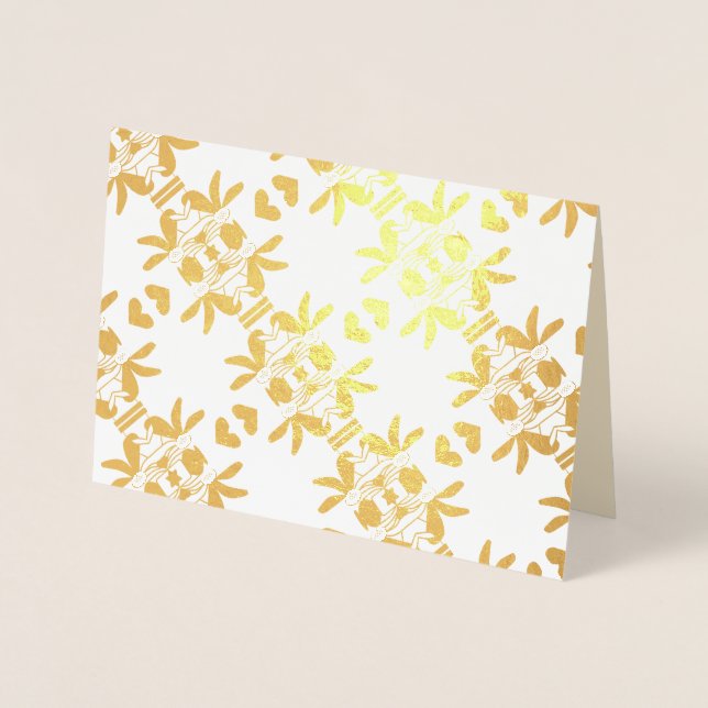 Cartes à huile simples et élégantes (Devant)