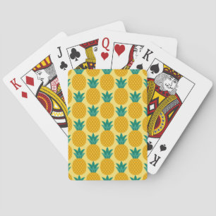 Cartes à jouer à l'ananas