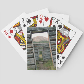 cartes à jouer à porte tordue