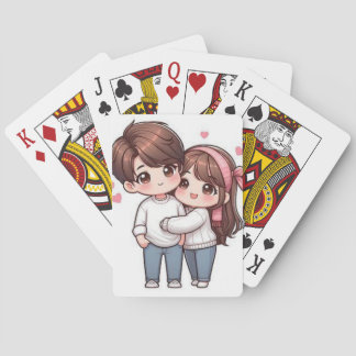Cartes à jouer adorables