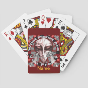 Cartes à jouer Alien Planet