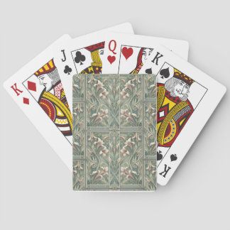 Cartes à jouer art nouveau