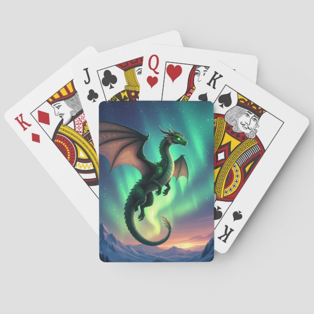 Cartes à jouer Aurora Dragon (dos)