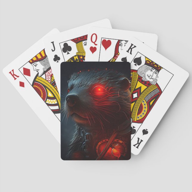 Cartes à jouer Beaver (dos)