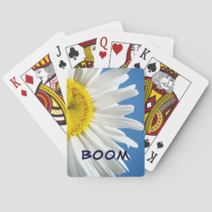 Cartes à jouer BOOM Deck de cartes Fleur de Pâquer
