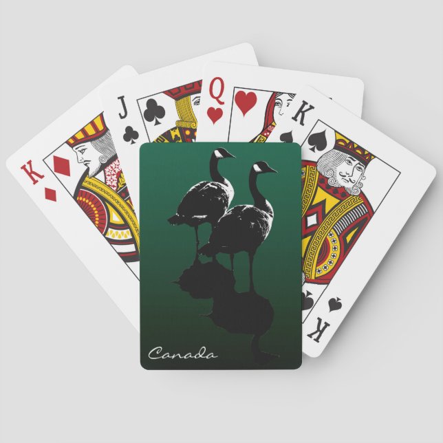 Cartes à jouer Canada Canada Goose Cartes personna (dos)