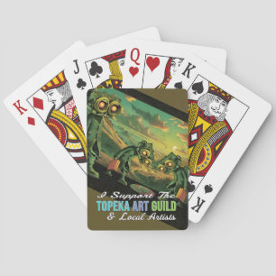 Cartes à jouer classiques de la Topeka Art Guild