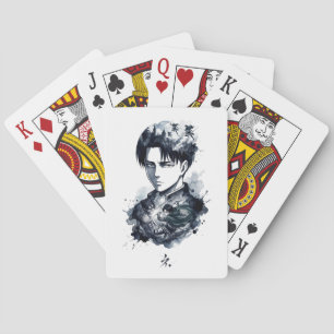 Cartes à jouer classiques Portrait de soldat à l'e