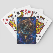 Cartes à jouer Cosmic Scorpio