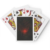 Cartes à jouer de style gothique