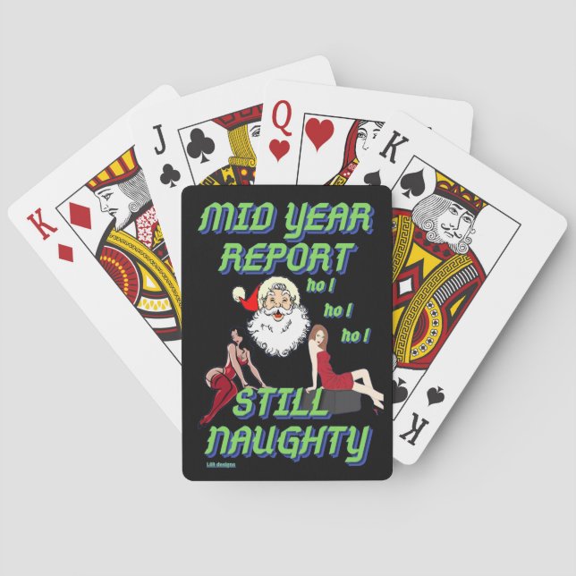 cartes à jouer drôles "TOUJOURS COQUINS 2" (dos)