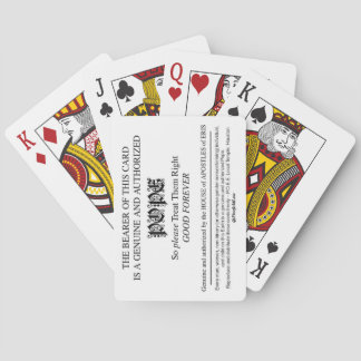 Cartes à jouer du pape discordien