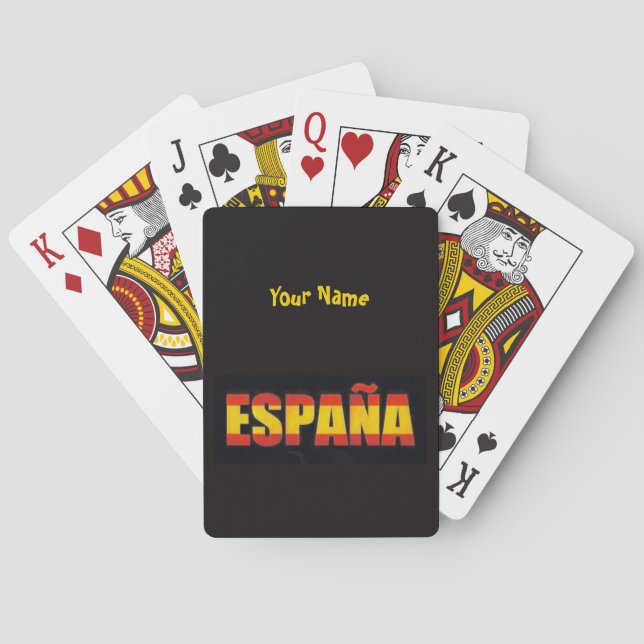 Cartes à jouer España (dos)