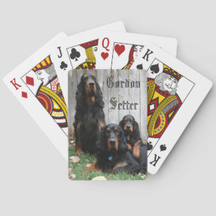 Cartes à jouer Gordon Setter Generations