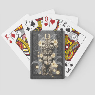 Cartes à jouer Hawaïen Dieu Tiki