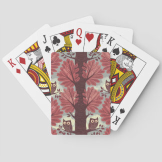 Cartes à jouer Hibou 