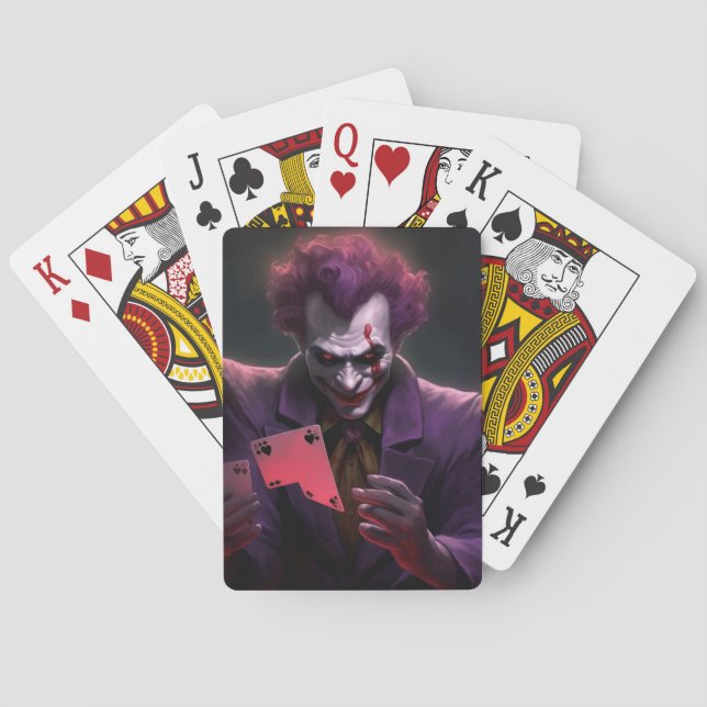 Cartes à jouer joker (dos)