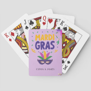 Cartes à jouer Mardi Gras Classiques