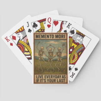 Cartes à jouer Memento Mori
