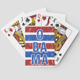 cartes à jouer OBAMA