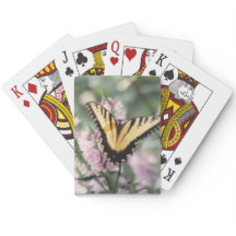 Cartes à jouer Papillon Jaune