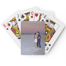 Cartes à jouer personnalisées.