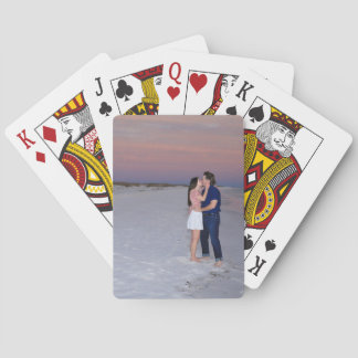 Cartes à jouer personnalisées.