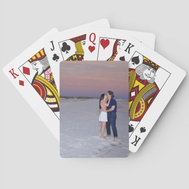 Cartes à jouer personnalisées. (dos)