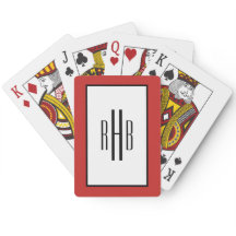 Cartes à jouer personnalisées Cadeau de poker pour