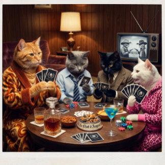 Cartes à jouer personnalisées Le Chat d'Argent Noi