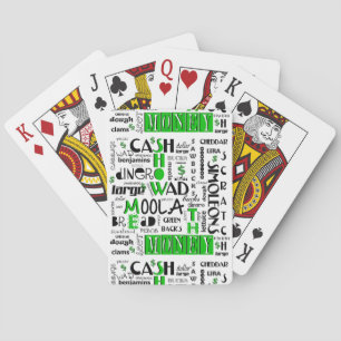 Cartes à jouer Show me the Money