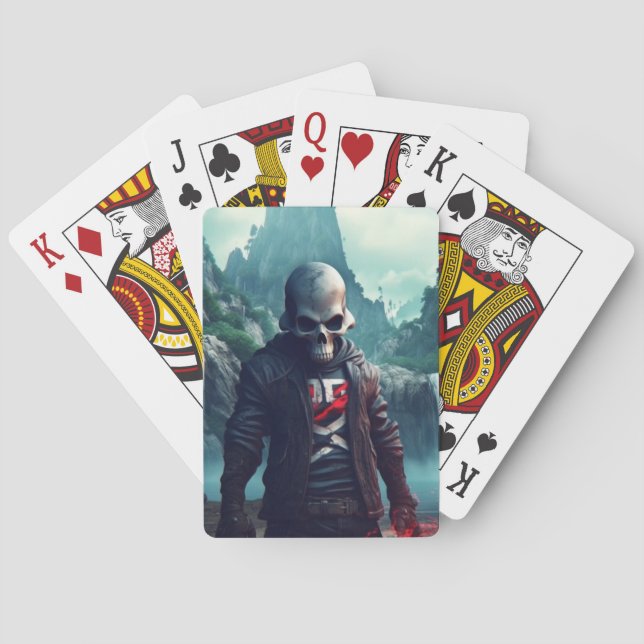 Cartes à jouer Skeleton (dos)