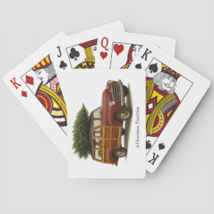 Cartes à jouer tradition de Noël