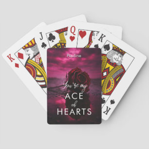 Cartes à jouer « Tu es mon As de Cœur »   Romantiq