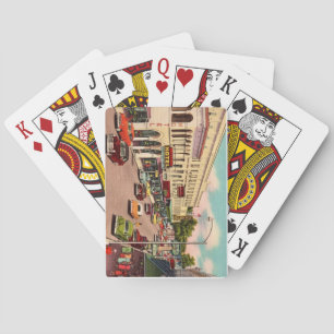 Cartes à jouer Vintage Main Street Ft. Myers