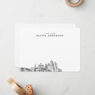 Cartes à notes modernes personnalisées Reno Skylin