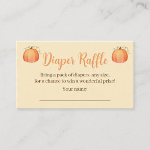 Cartes à roulettes de Baby shower d'automne
