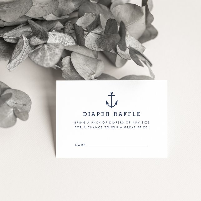 Cartes à roulettes de Baby shower nautique | Marin (Créateur téléchargé)