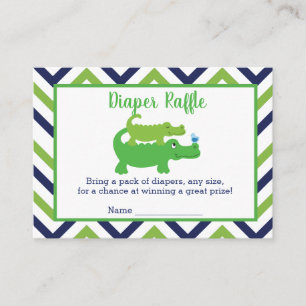 Cartes à roulettes du Baby shower de l'alligator P