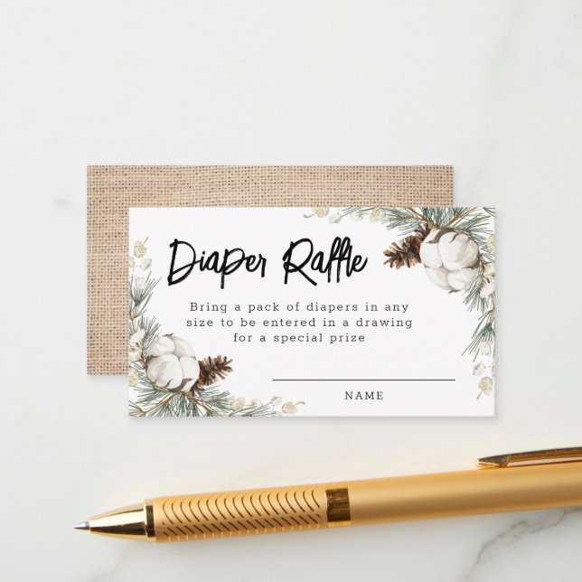 Cartes à roulettes Pinecone Épinette (Devant/Arrière en situation)