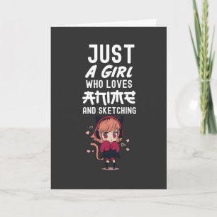 Cartes Anime Mignonnes Filles Pour Enfants Enfants