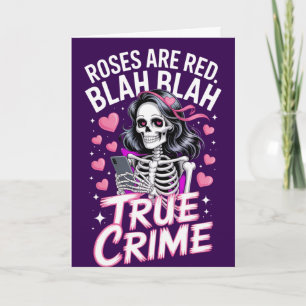 Cartes anti-Saint-Valentin Roses sont Rouges Blah