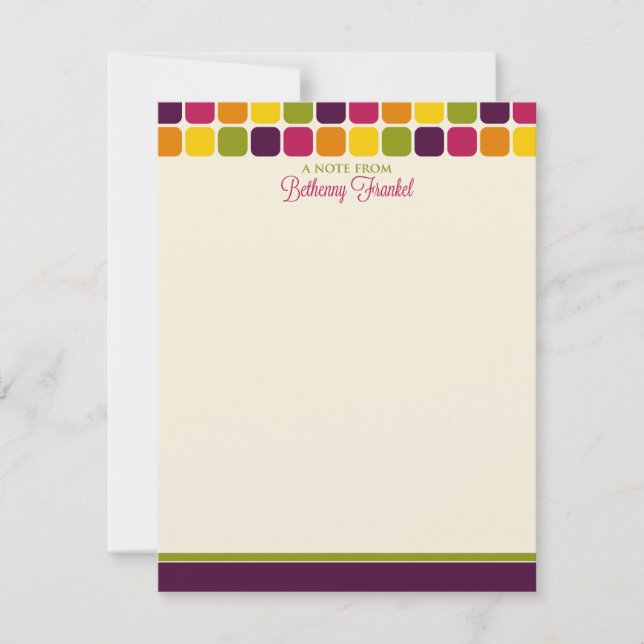 Cartes Bethenny Frankel Custom Flat Note (Devant)