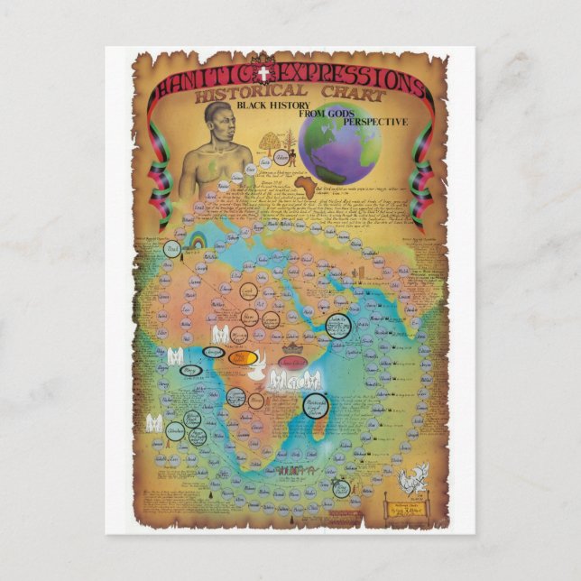 Cartes bibliques de généalogie (Devant)