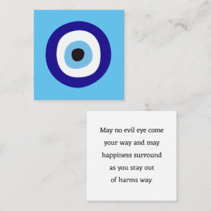 Cartes Bon Karma Blue Nazar Mauvais Œil à Transmet