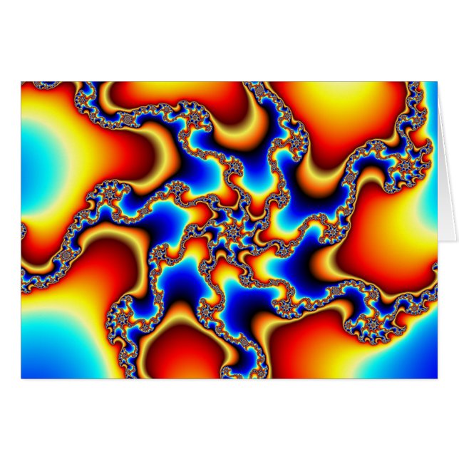 Cartes Brittle - Carte Fractale (Devant horizontal)