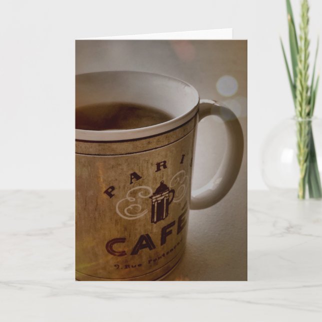 Cartes Café Paris (Devant)