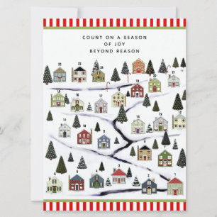 Cartes Calendrier de Noël